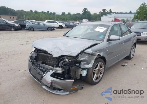 2008 Audi A4 2.0T Quattro from USA, damaged, VIN WAUDF78E58A036455